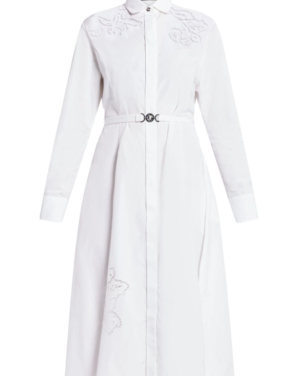 Affordable shirt dress Versace Women embroidered Sangallo 0808
